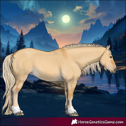 Horse Color:Palomino Dun 