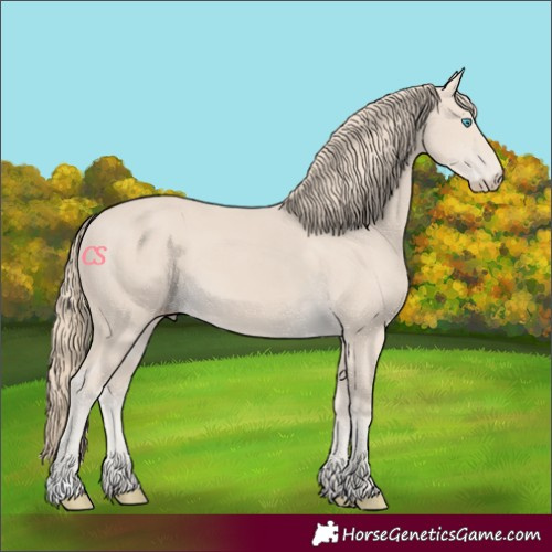 Horse Color:Smoky Creme 