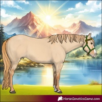 Horse Color:Red Dun Splash 