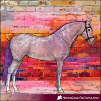 Horse Color:Watercolor Bay Ice 