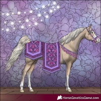 Horse Color:Chocolate Palomino Pearl 