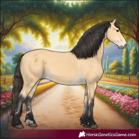 Horse Color:Buckskin