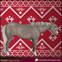 Horse Color:Silver Black 