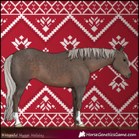 Horse Color:Silver Black 