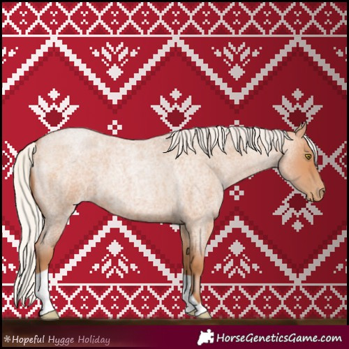 Horse Color:Silver Bay Roan Pearl 