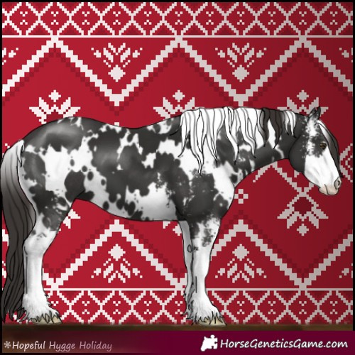 Horse Color:White Spotted Liver Chestnut Sabino 