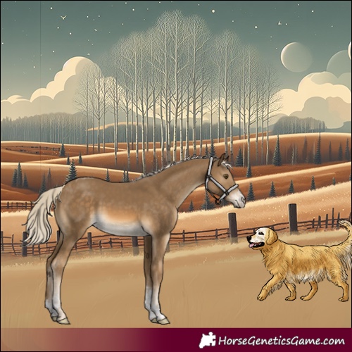 Horse Color:Chocolate Palomino Mushroom Sabino Tobiano Rabicano 