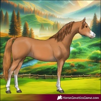 Horse Color:Chestnut 