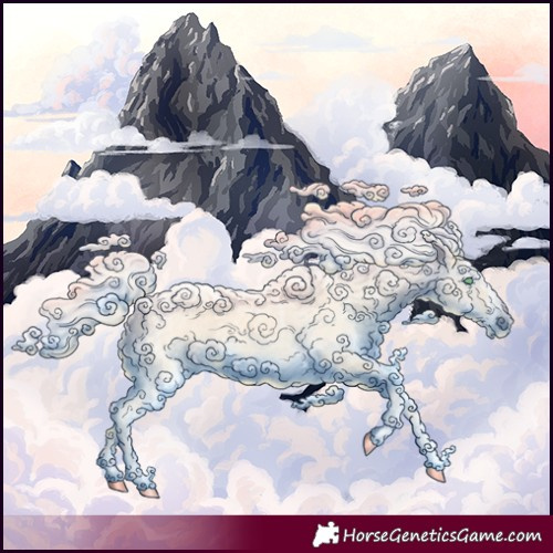 Horse Color:Gold Cream Champagne Ice 