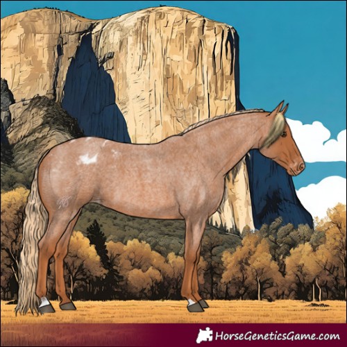 Horse Color:Red Roan Blanket 