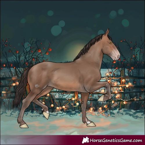 Horse Color:Sable Champagne