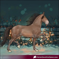 Horse Color:Sable Champagne 