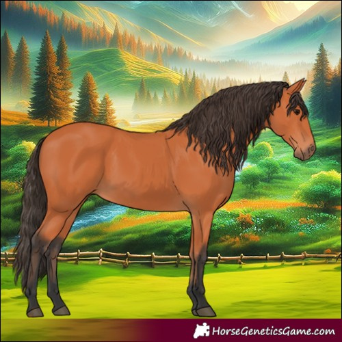 Horse Color:Bay 