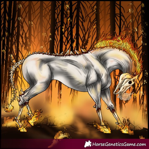 Horse Color:Smoky Creme Dun 