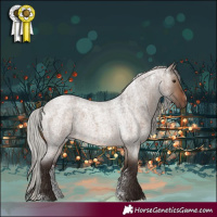 Horse Color:Powder White Silver Brown Roan Dun