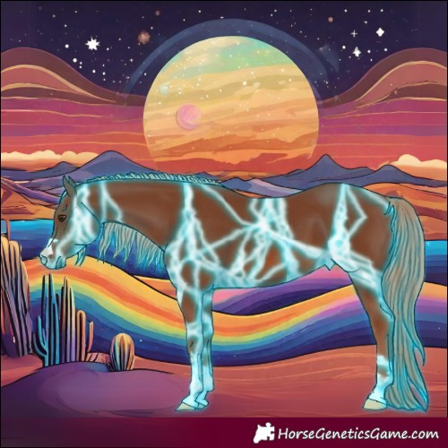 Horse Color:Thunderstruck Chestnut