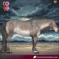 Horse Color:Brown Dun Mushroom Varnish Rabicano Brindle