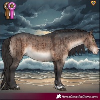 Horse Color:Brown Dun Mushroom Appaloosa Rabicano Brindle 