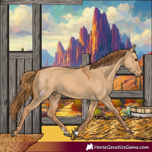 Horse Color:Red Dun 