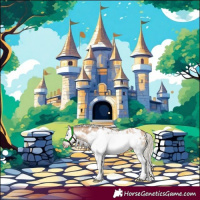 Horse Color:Gray White Spotted Silver Amber Champagne Dun Splash Frame Appaloosa Rabicano 