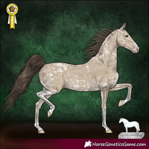 Horse Color:Classic Cream Champagne Ice 