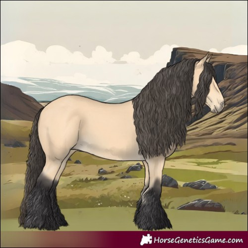 Horse Color:Buckskin 