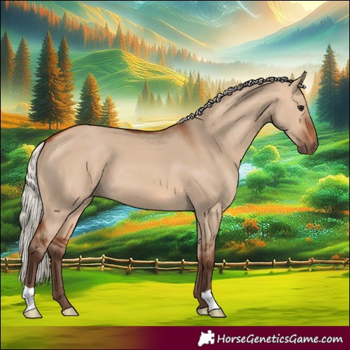 Horse Color:Silver Bay Dun 