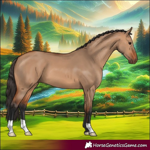 Horse Color:Bay Dun 