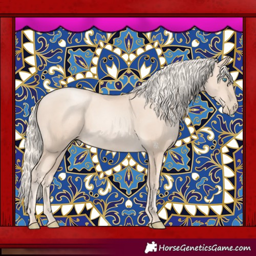 Horse Color:Gold Cream Champagne Pearl 