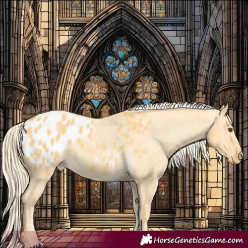 Horse Color:Palomino Dun Appaloosa 