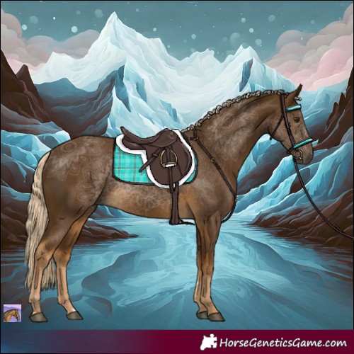 Horse Color:Chocolate Palomino