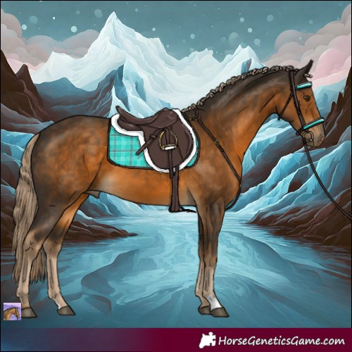 Horse Color:Chocolate Palomino 