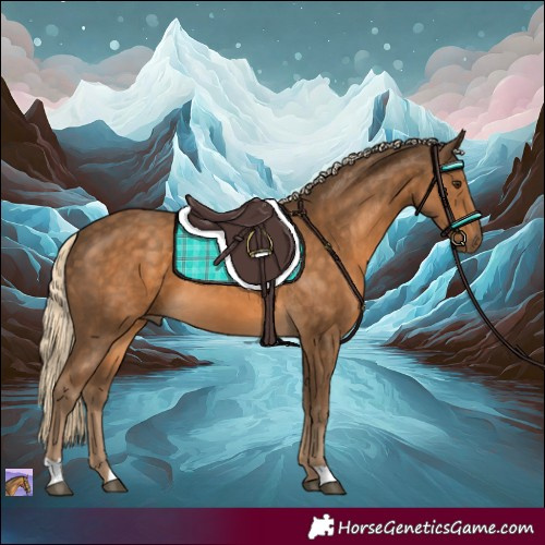 Horse Color:Chocolate Palomino 