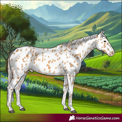 Horse Color:Palomino Appaloosa 