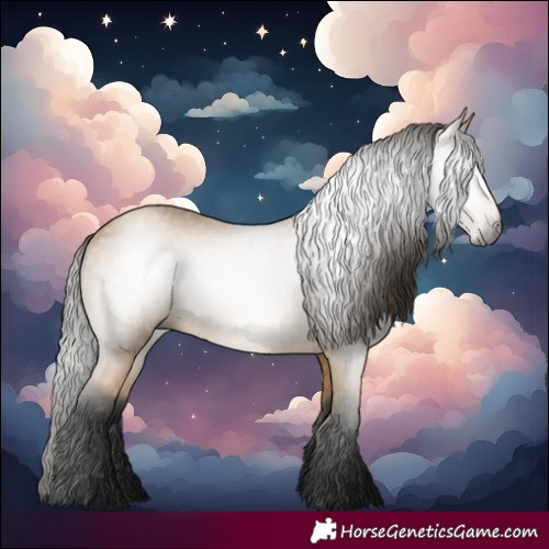 Horse Color:Gray Buckskin