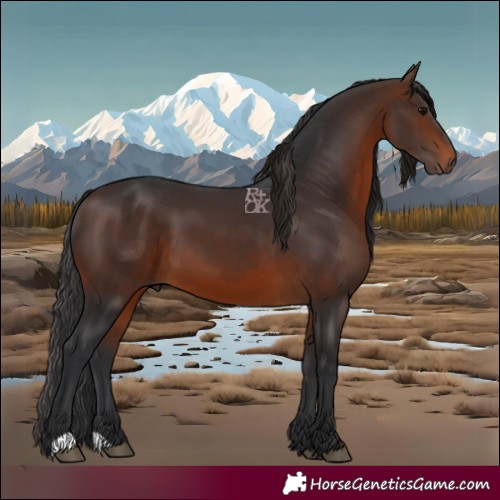 Horse Color:Brown 