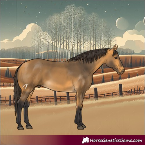 Horse Color:Buckskin 