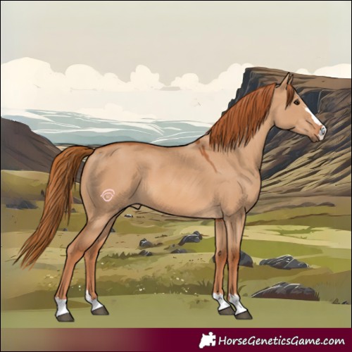Horse Color:Red Dun 