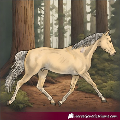 Horse Color:Palomino Dun 