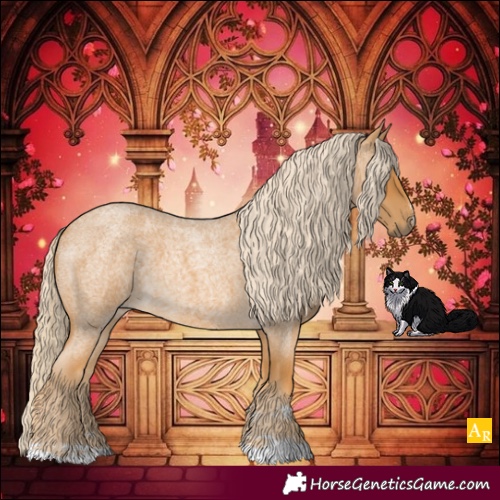 Horse Color:Palomino Roan 