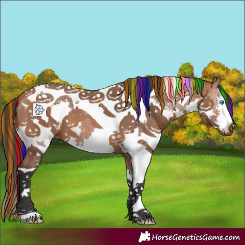 Horse Color:Painted Bay Splash Tobiano 