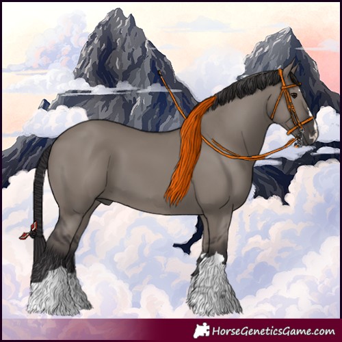 Horse Color:Smoky Grullo 