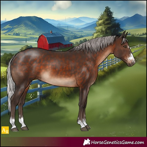 Horse Color:Silver Brown 