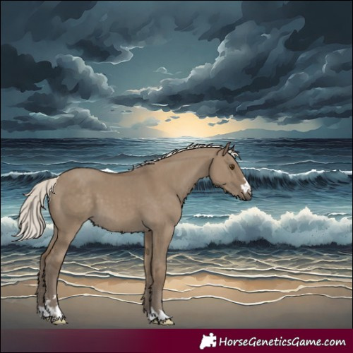 Horse Color:Silver Smoky Grullo 
