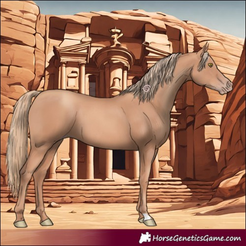 Horse Color:Gold Champagne 