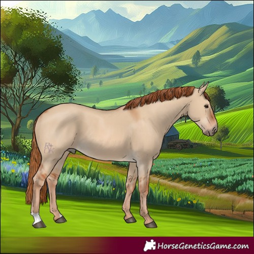 Horse Color:Red Dun 
