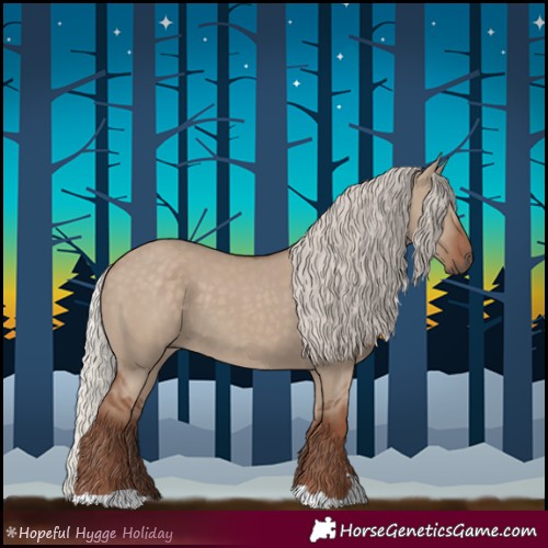 Horse Color:Silver Grullo 