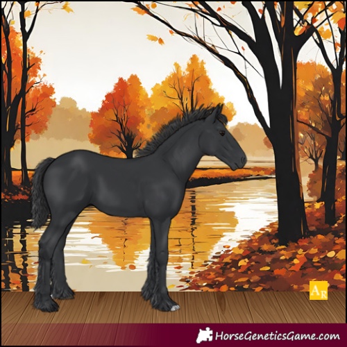 Horse Color:Black 