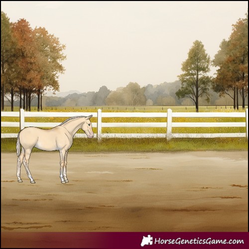 Horse Color:Gold Cream Champagne Dun 