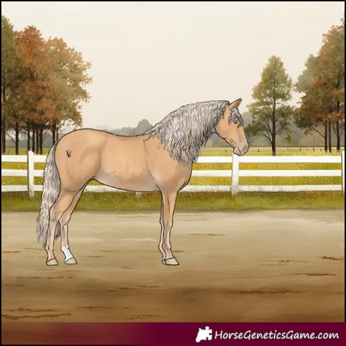Horse Color:Gold Cream Champagne 